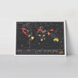 Scratch Map Chalk Edition