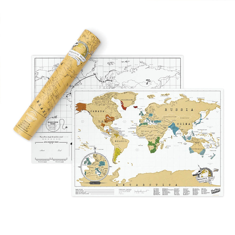 Scratch Map Travel Edition