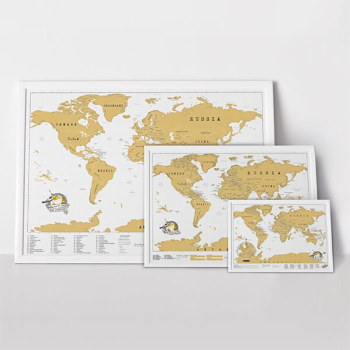 Scratch Map XL