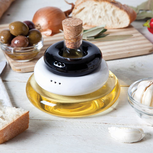 Table Set- Olive Oil Salt and Pepper
