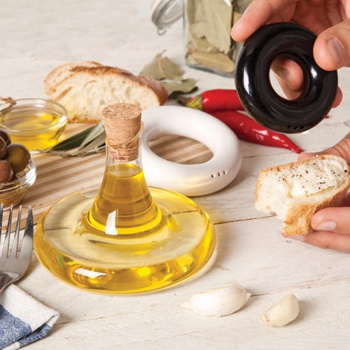 Table Set-Olive Oil, Salt and Pepper
