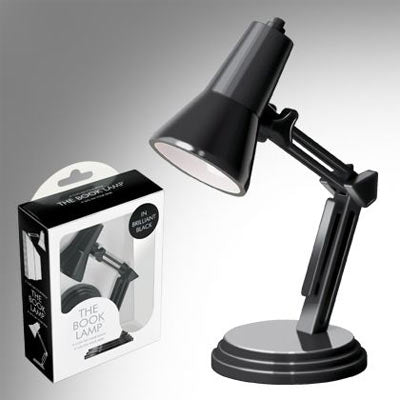 The Book Lamp Black