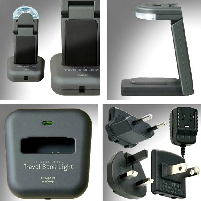 International Travel Book Light