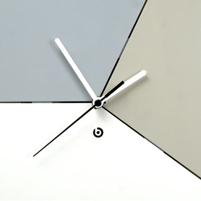 Tricolor Wall Clock zoom