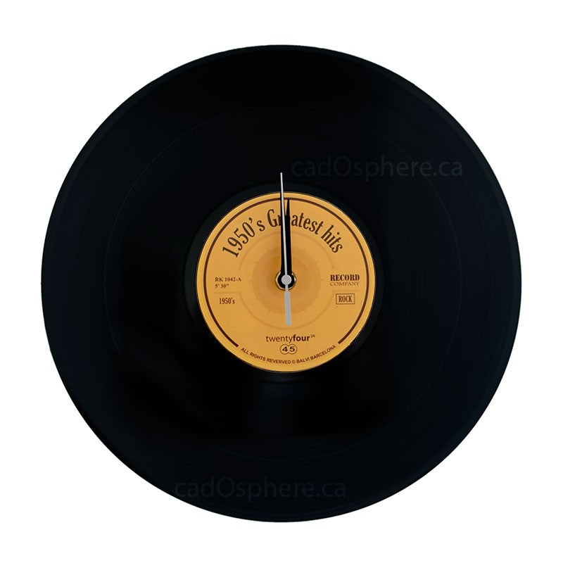 Vinyl Record Wall Clock