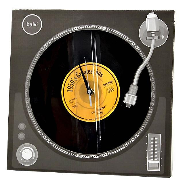Vinyl Record Wall Clock - packaging