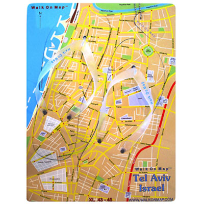 walk on map