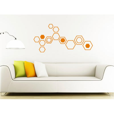 Wall Decals - Geometry2 | wall stickers | gift ideas | unique gifts