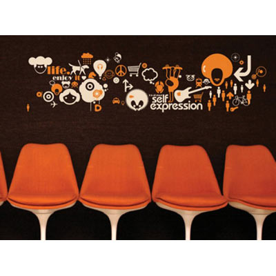 Wall Decals - Icon Mix | wall stickers | gift ideas | unique gifts