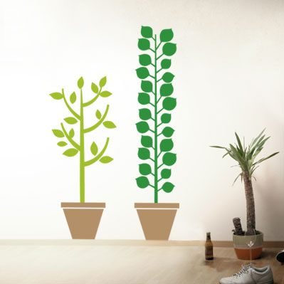 Wall Decals - plants