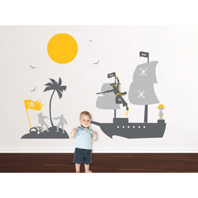 Wall Decals - Pirates Land