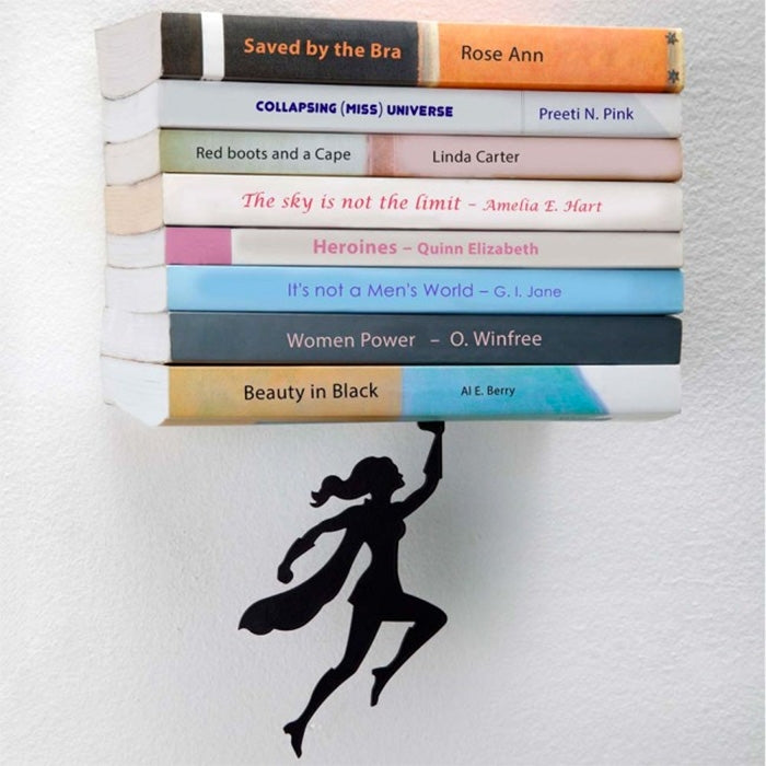 Supercouple Floating Bookshelves